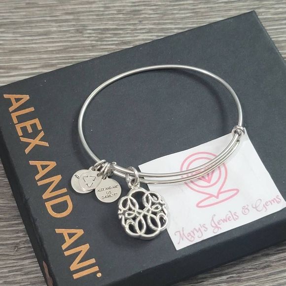 Alex and Ani Path of Life Bangle Bracelet - Picture 3 of 3